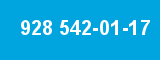 928 542-01-17 928 542-01-17